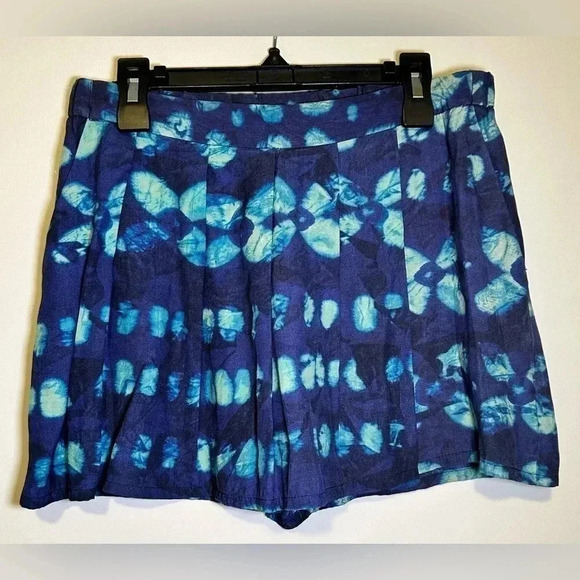 Zara basic blue tie dye skort size XS - Picture 4 of 9